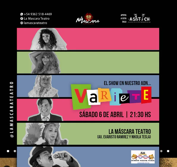 Varieté de ADN Teatral, obra de teatro