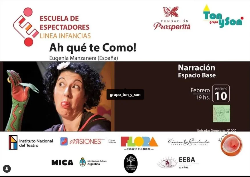 AY QUE TE COMO!, obra de teatro
