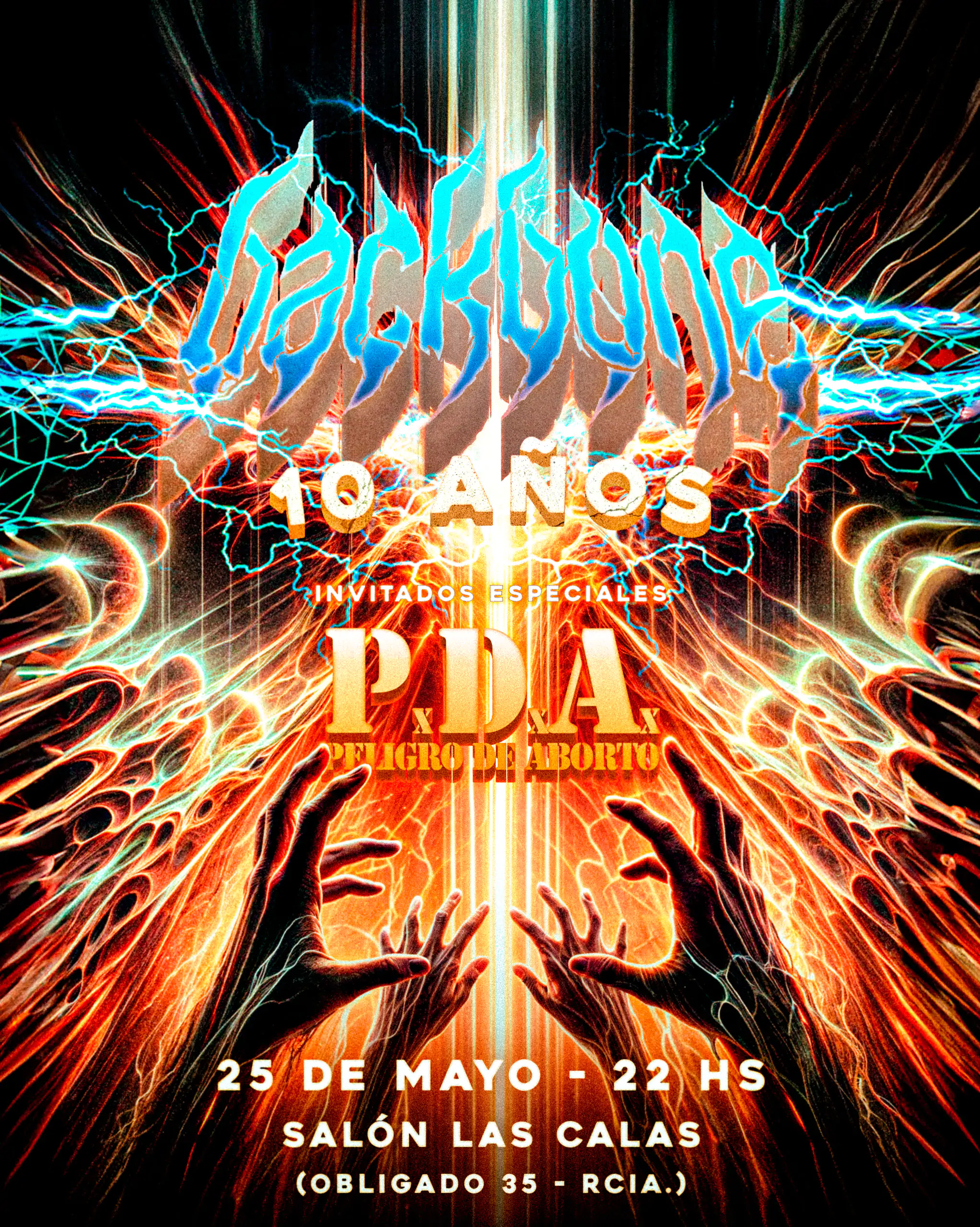 Backbone y P.D.A., obra de teatro