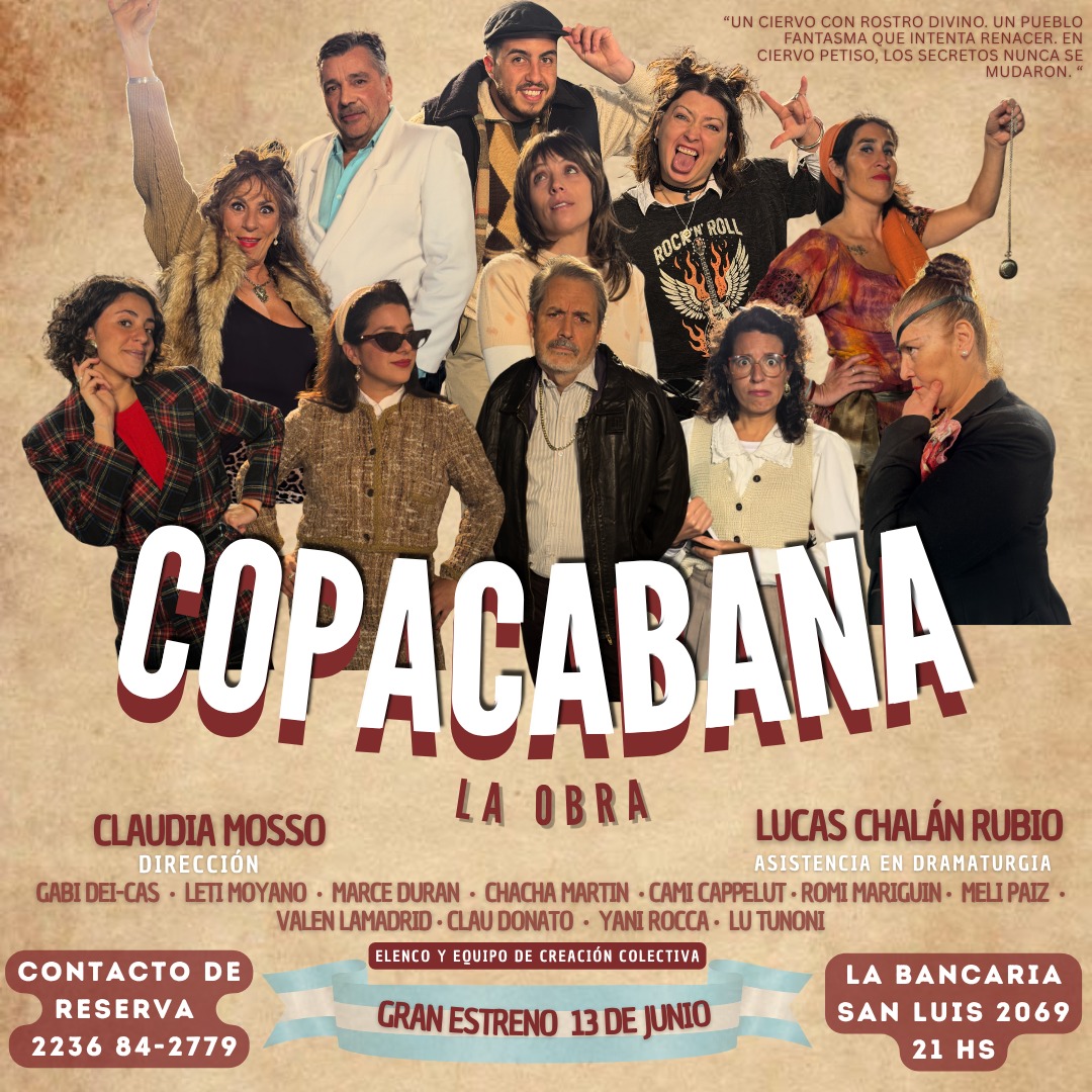 Copacabana, la obra