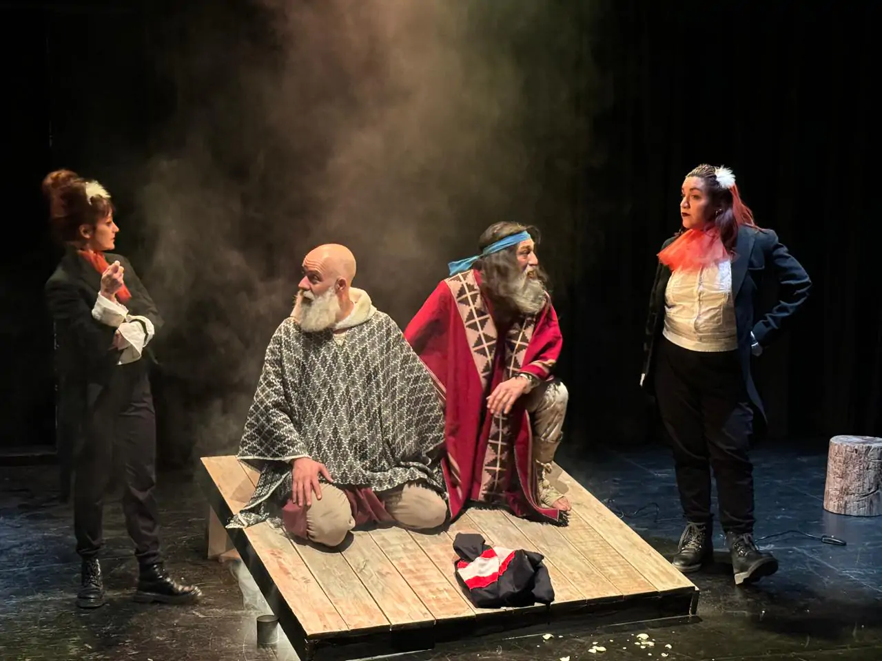 El Jinete Helado, obra de teatro