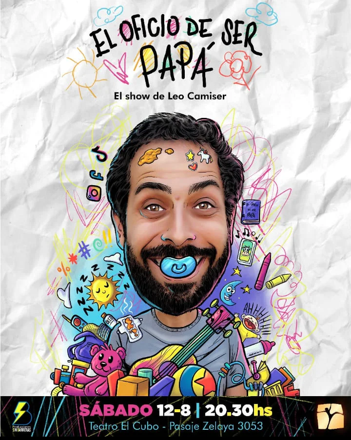 El oficio de ser papá, obra de teatro