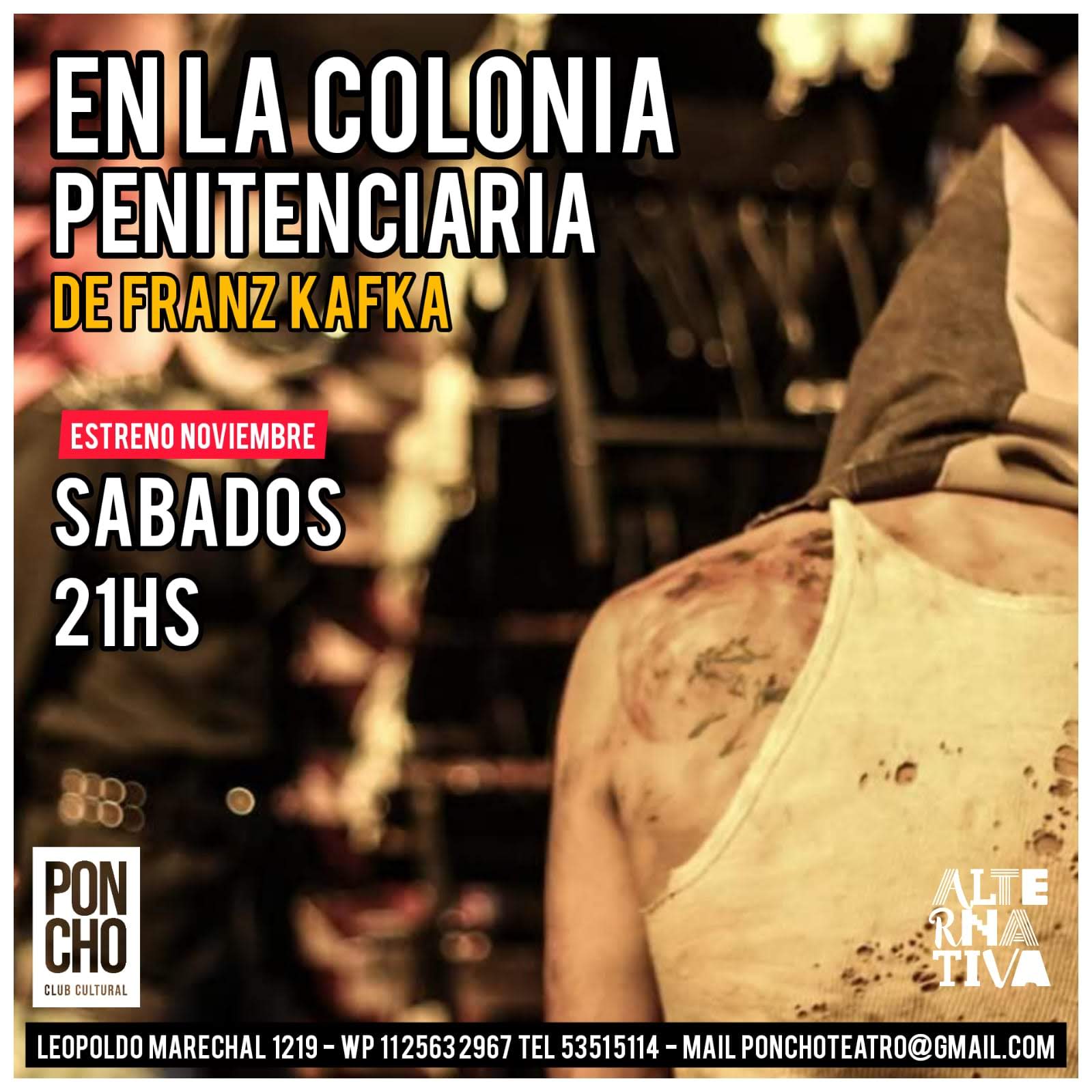 En la colonia penitenciaria, obra de teatro