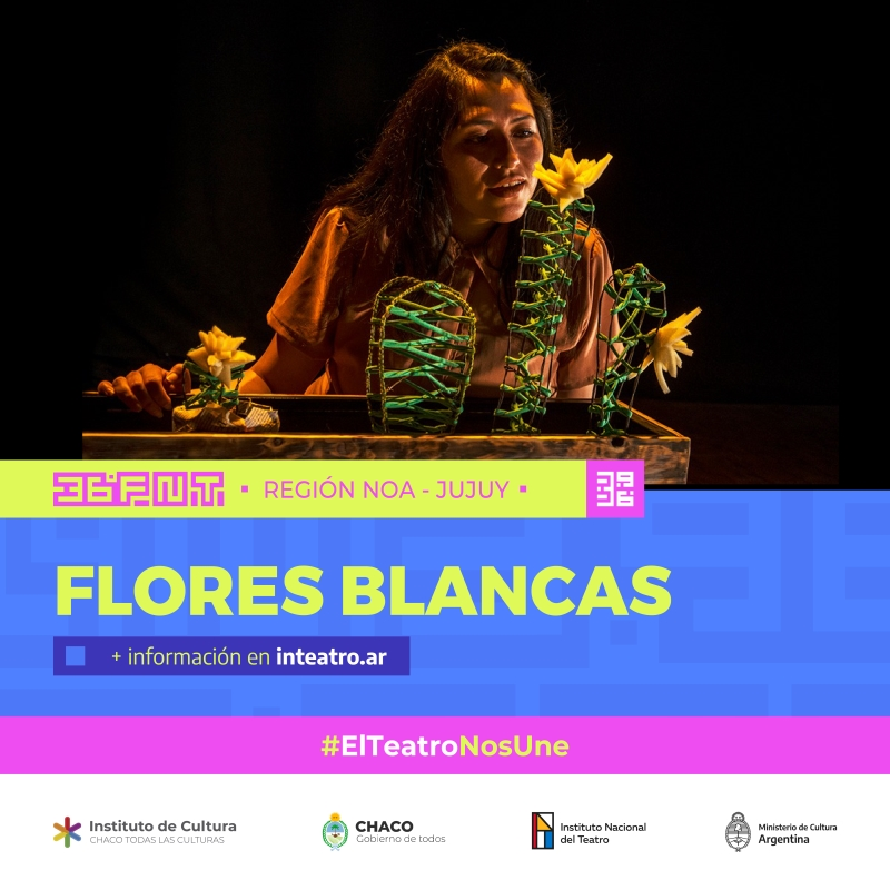 Flores blancas, obra de teatro