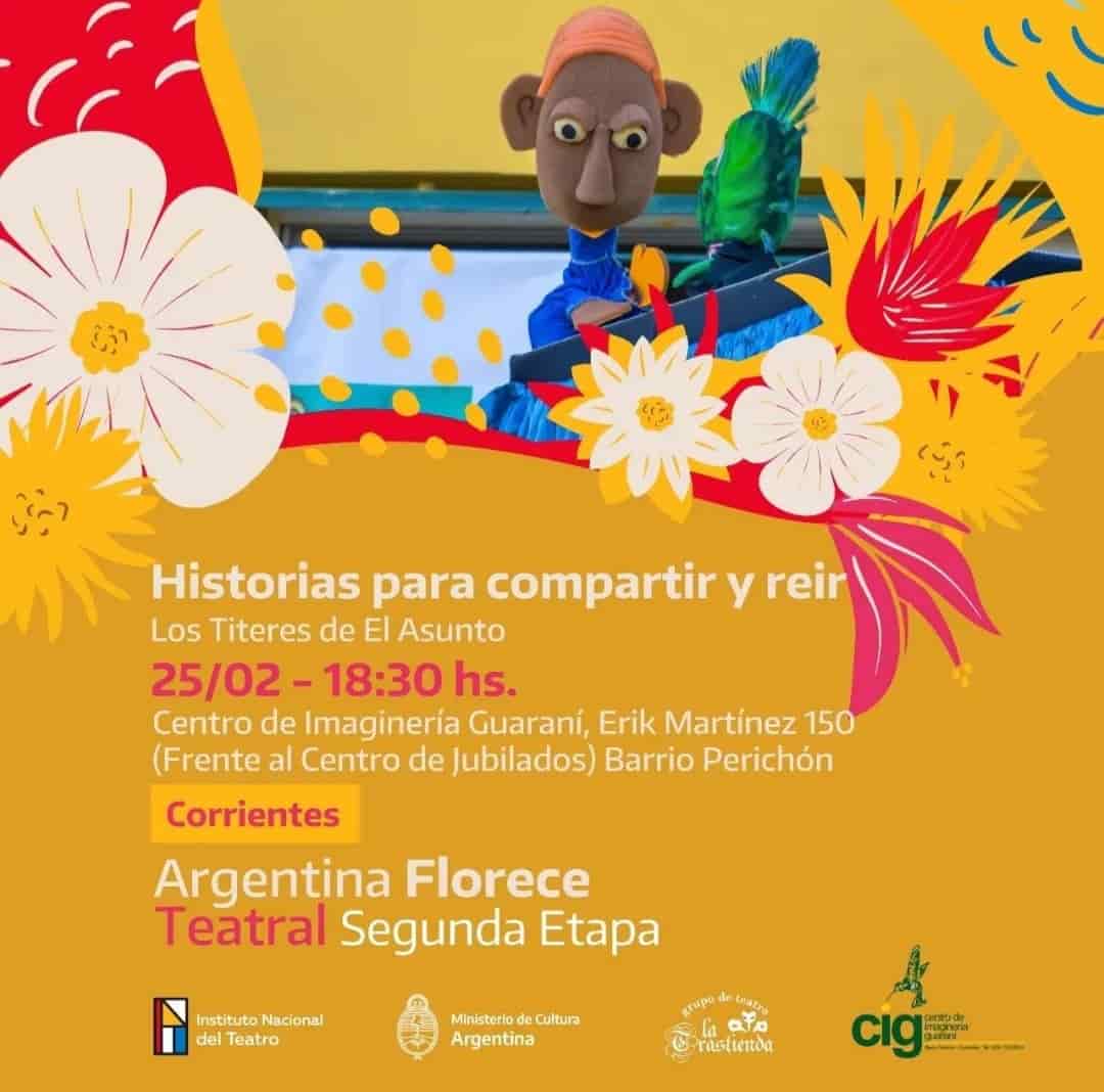 Historias para compartir y reir, obra de teatro