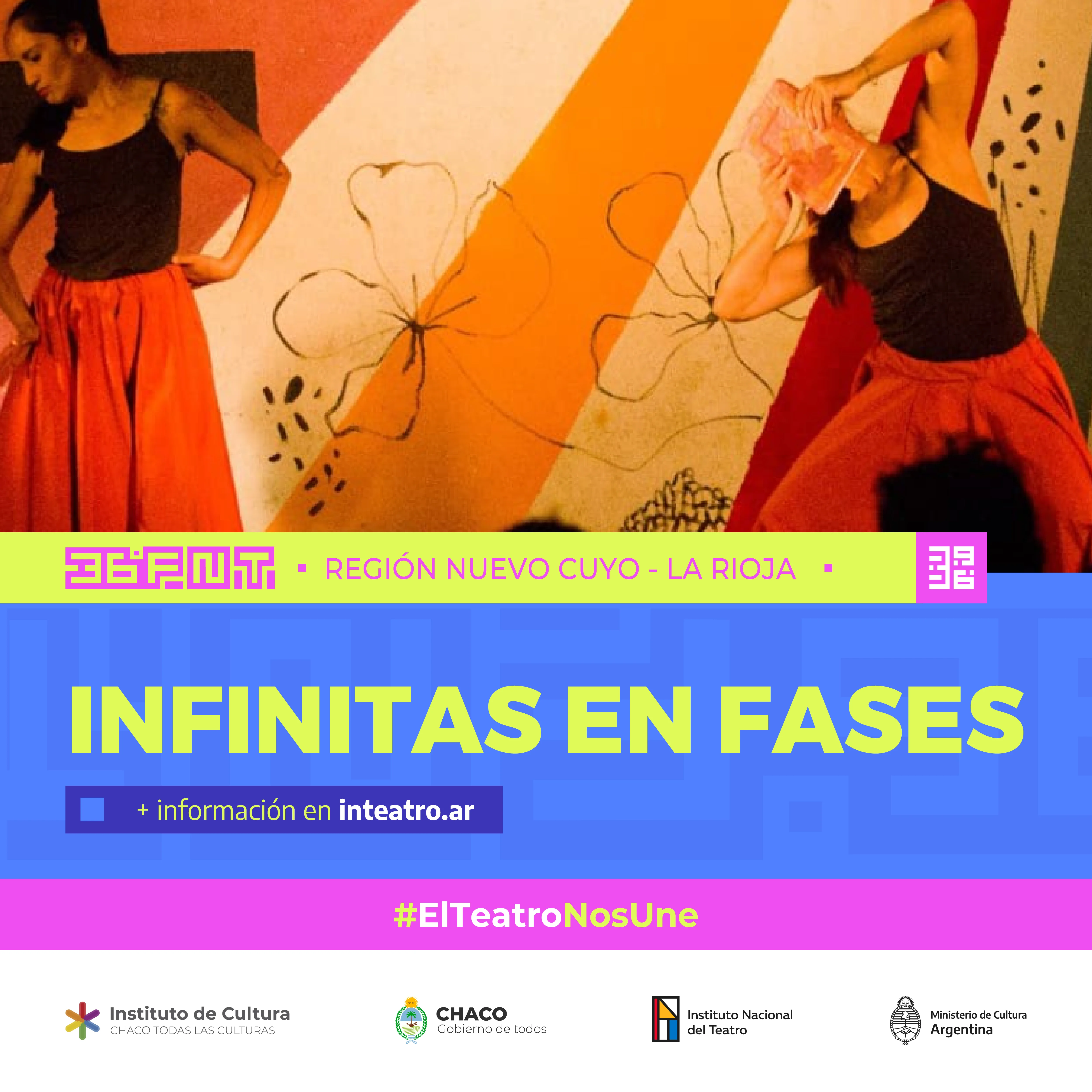 INFINITAS EN FASES, obra de teatro