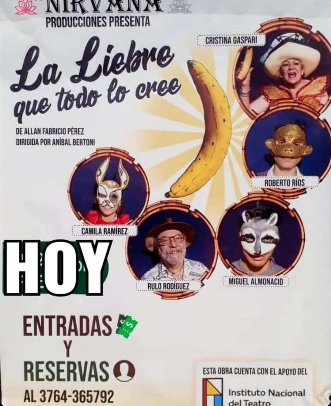 La liebre que todo lo cree, obra de teatro