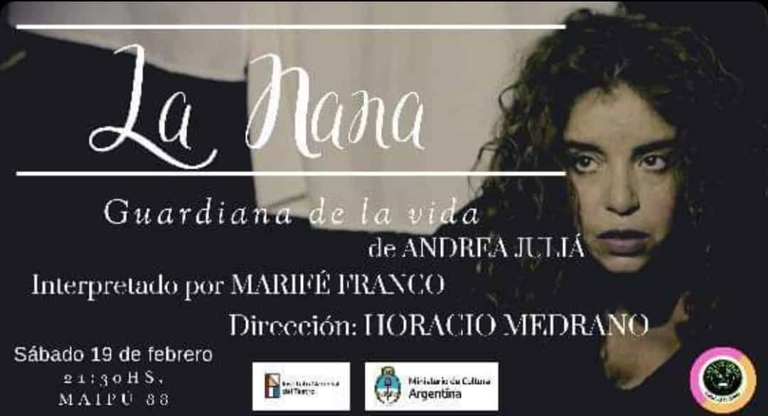 La nana, obra de teatro