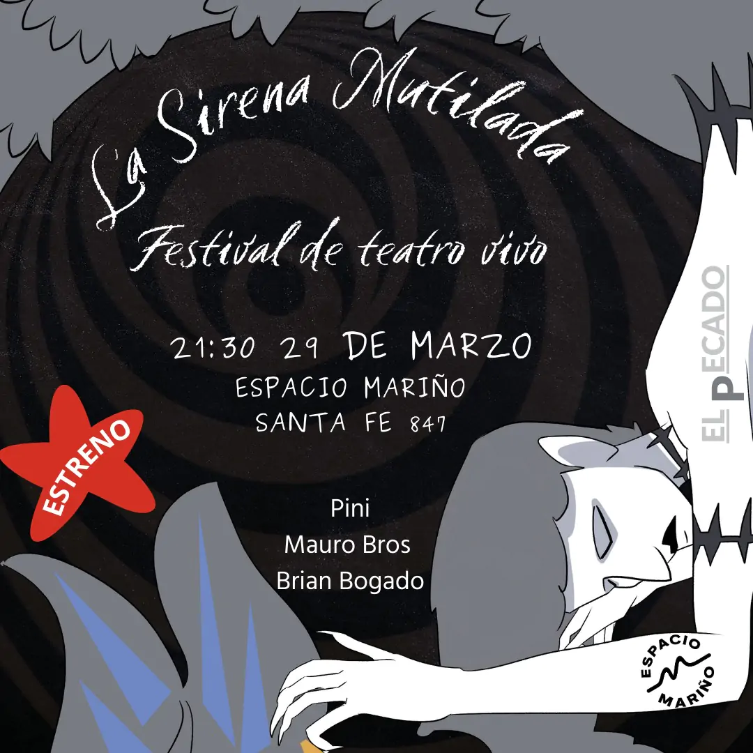 La sirena mutilada, obra de teatro