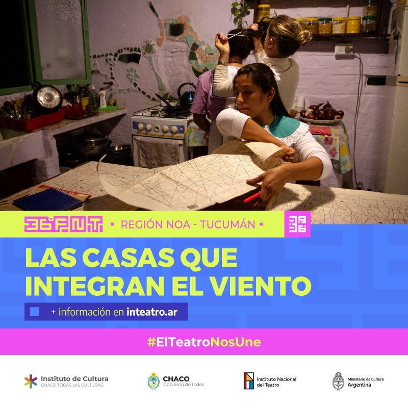 Las casas que integran el viento, obra de teatro
