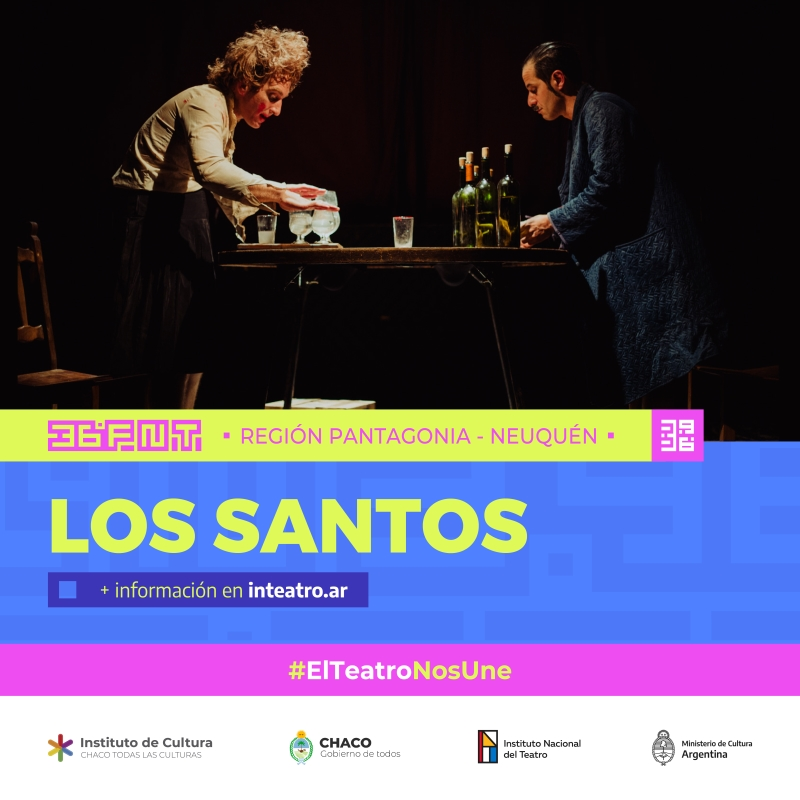 LOS SANTOS, obra de teatro