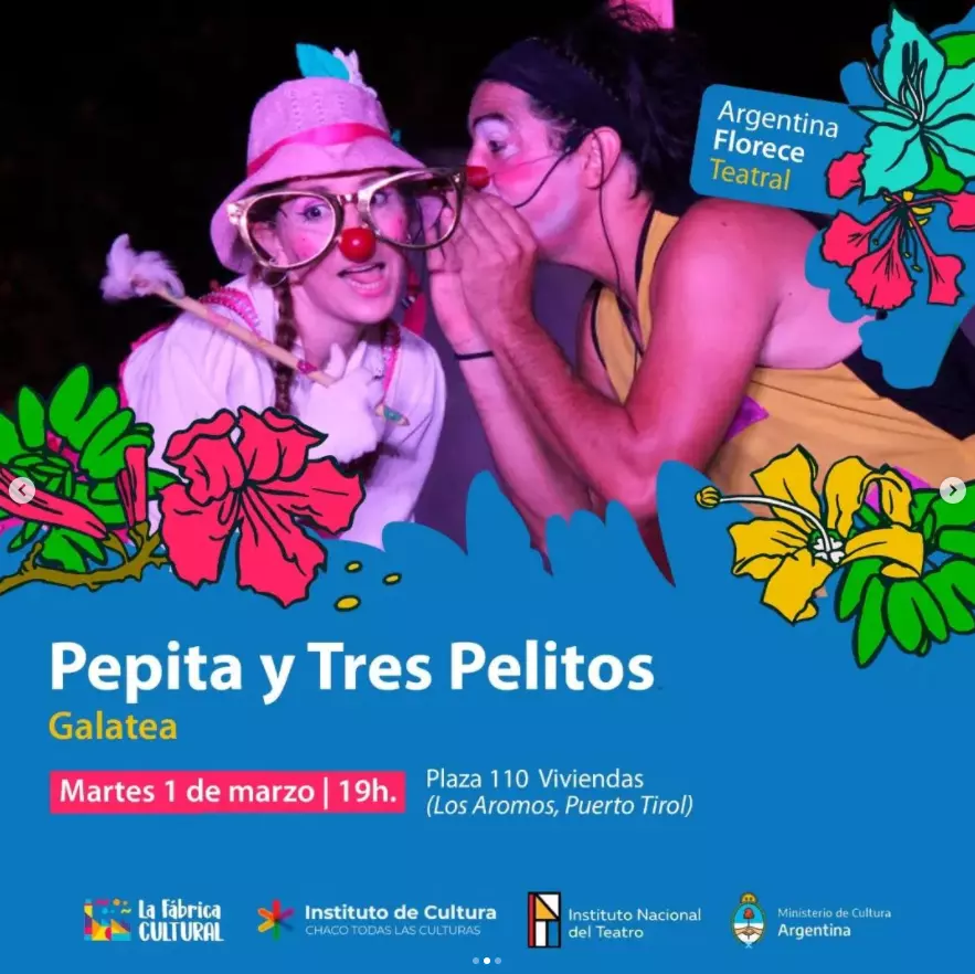 Pepita y tres pelitos, obra de teatro