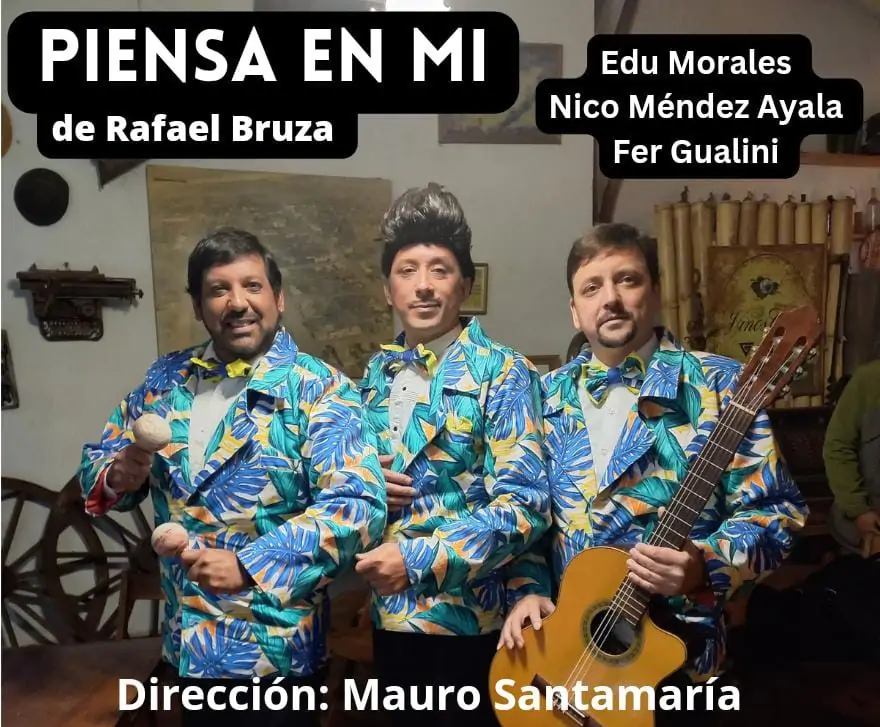 Piensa en mi, obra de teatro