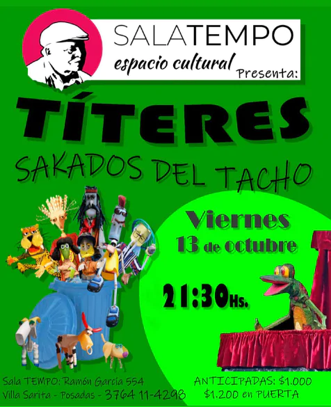 Sakados del tacho, obra de teatro