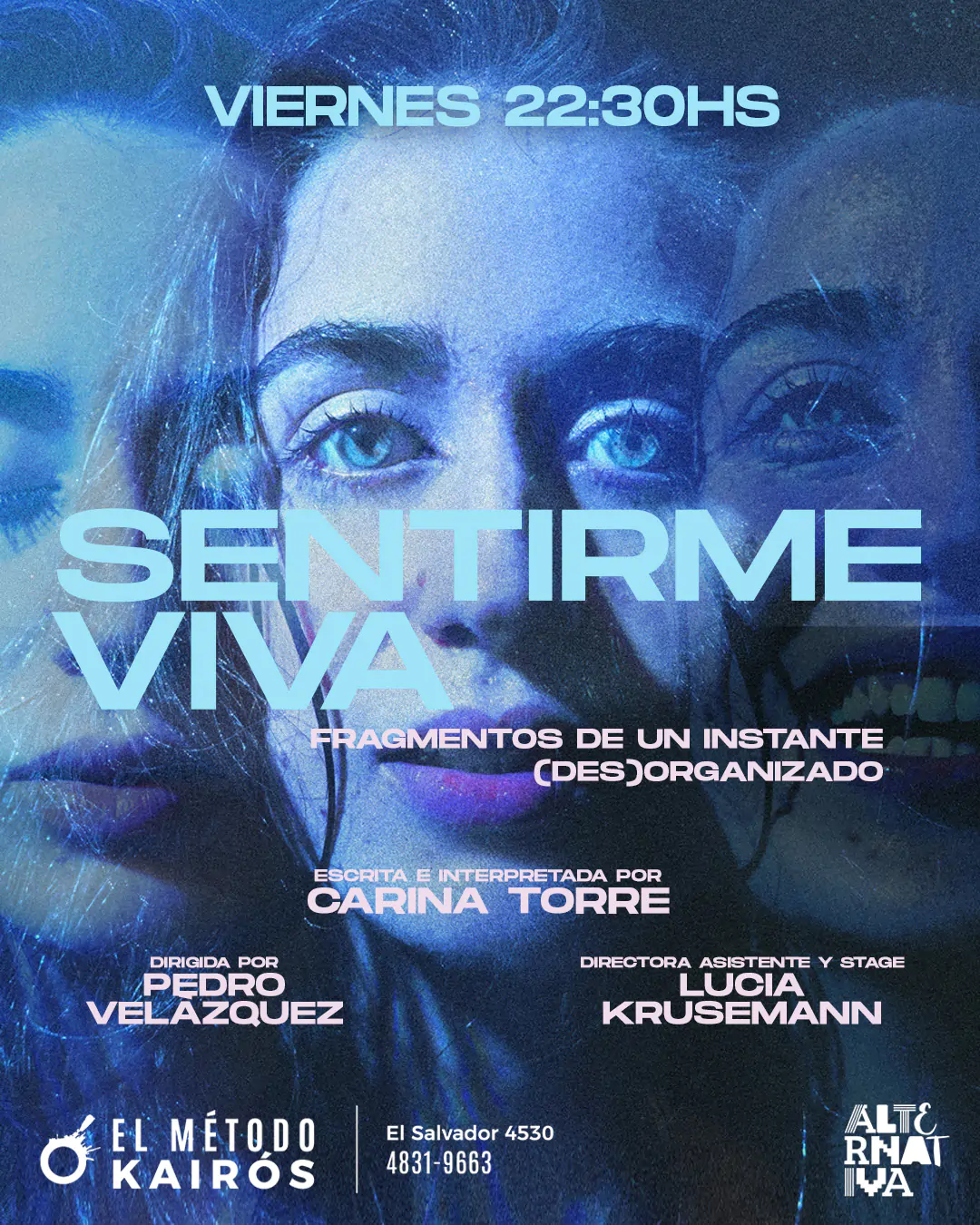 Sentirme viva, obra de teatro