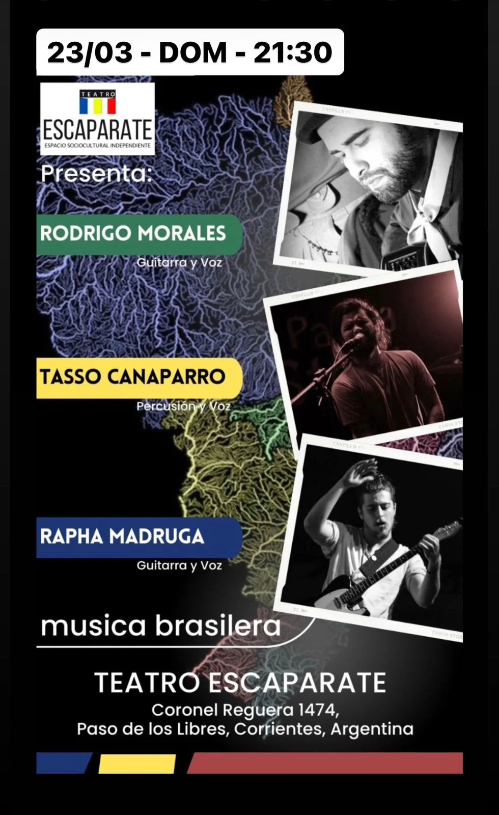 Show Música Brasilera, obra de teatro