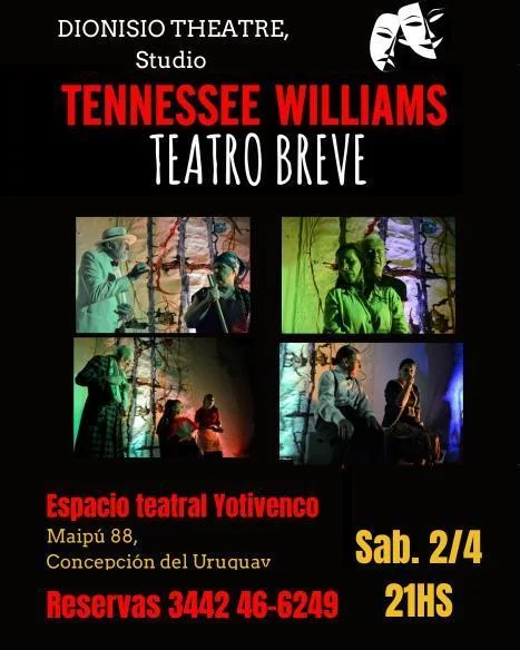 TENNESSEE WILLIAMS - Teatro Breve, obra de teatro