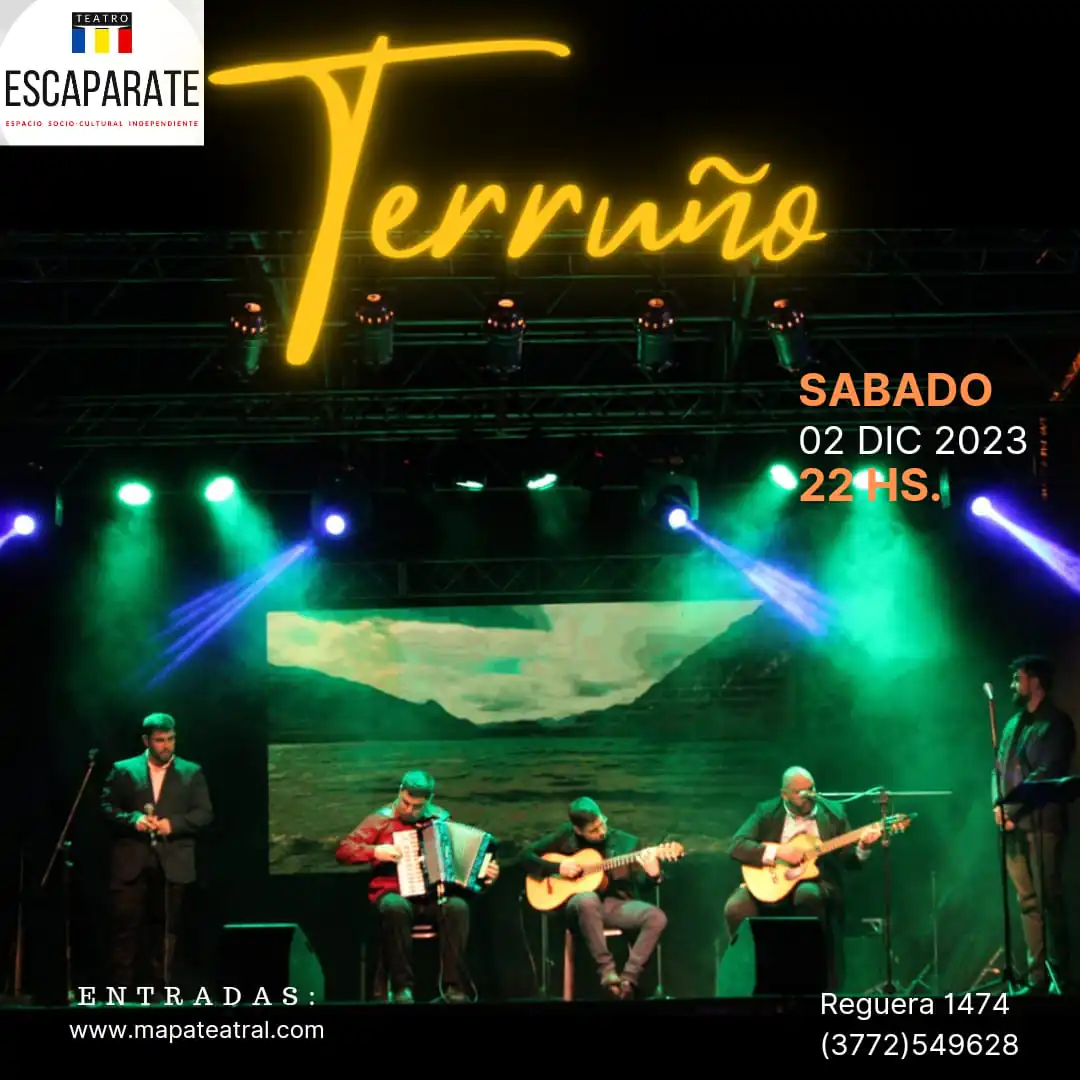 Terruño - Show en Vivo, obra de teatro