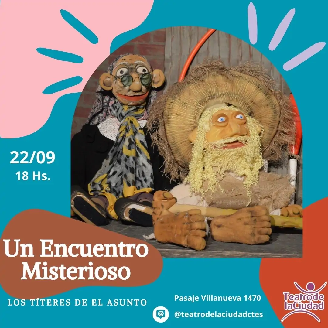 Un encuentro misterioso, obra de teatro