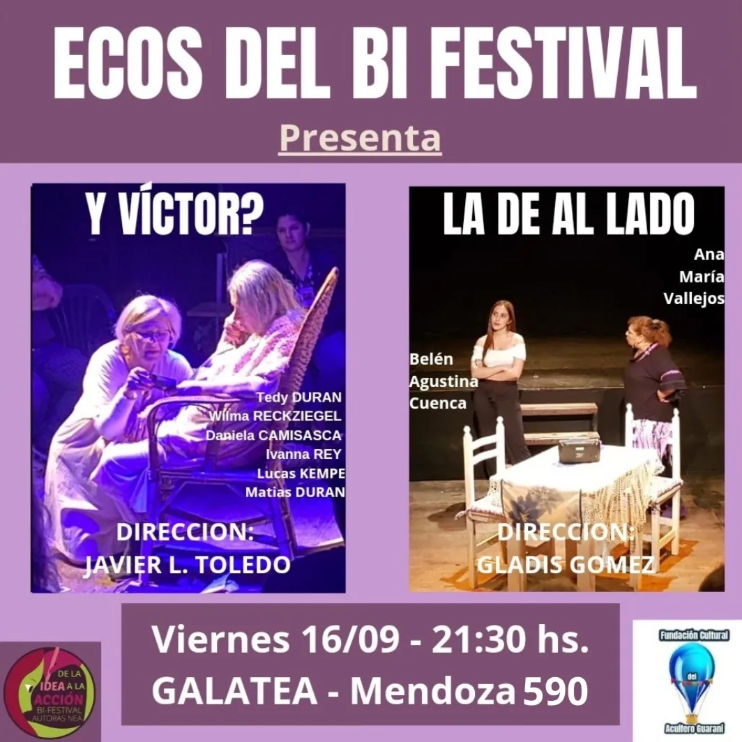 Y Victor? - La de al lado, obra de teatro